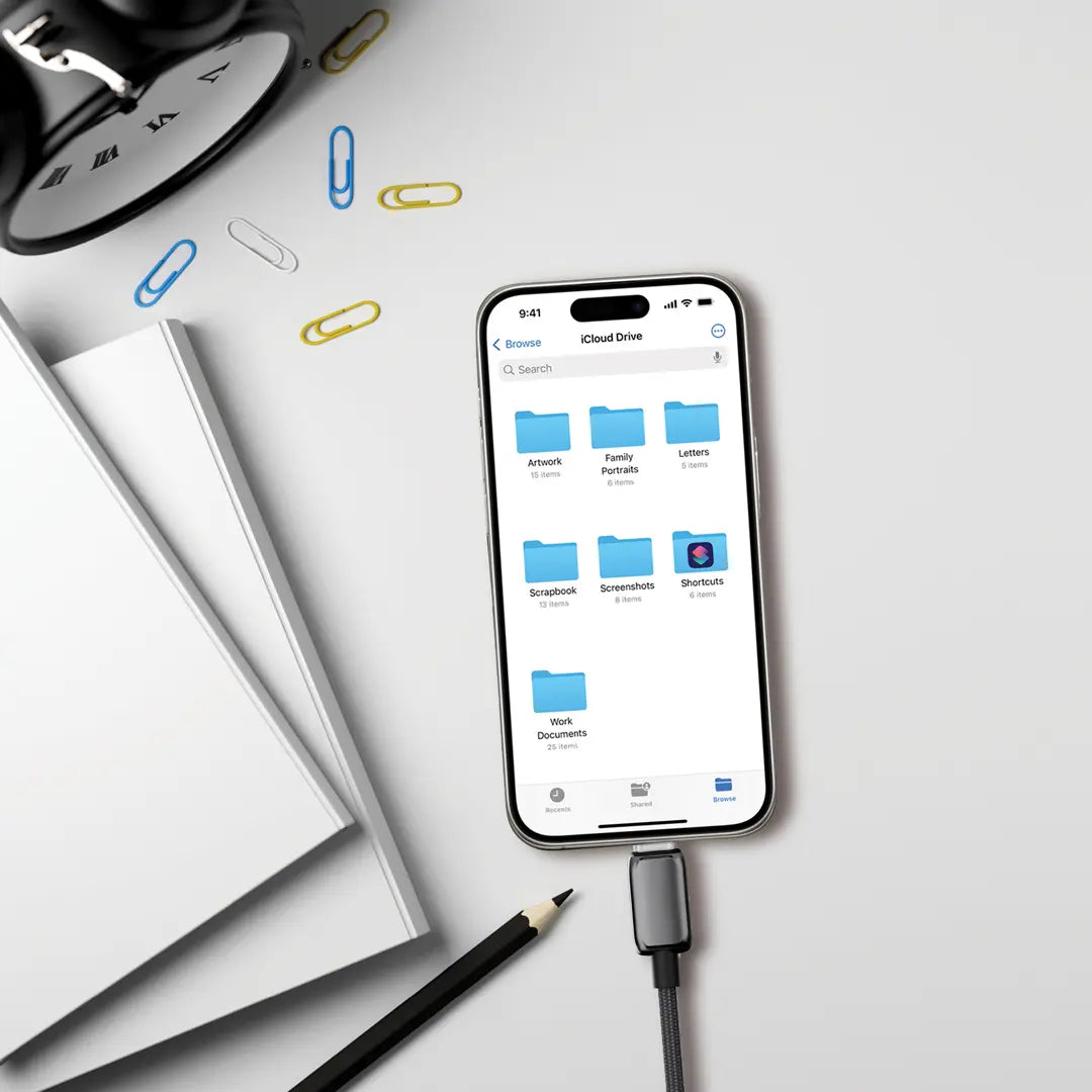 Powerology - Zinco Series USB-A to USB-C - Dark Gray