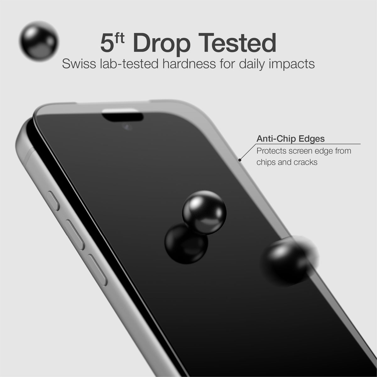 AMAZINGthing - IPhone 18 Pro Max Radix Care Matte Glass Screen Protection