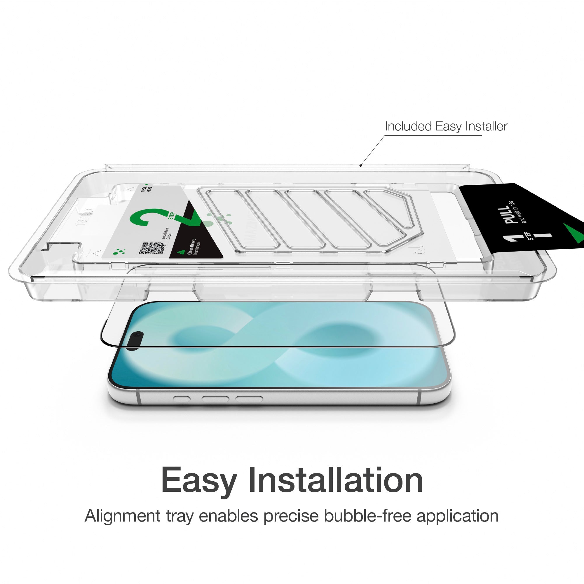 AMAZINGthing - IPhone 18 Pro Radix Care Clear Glass Screen Protection
