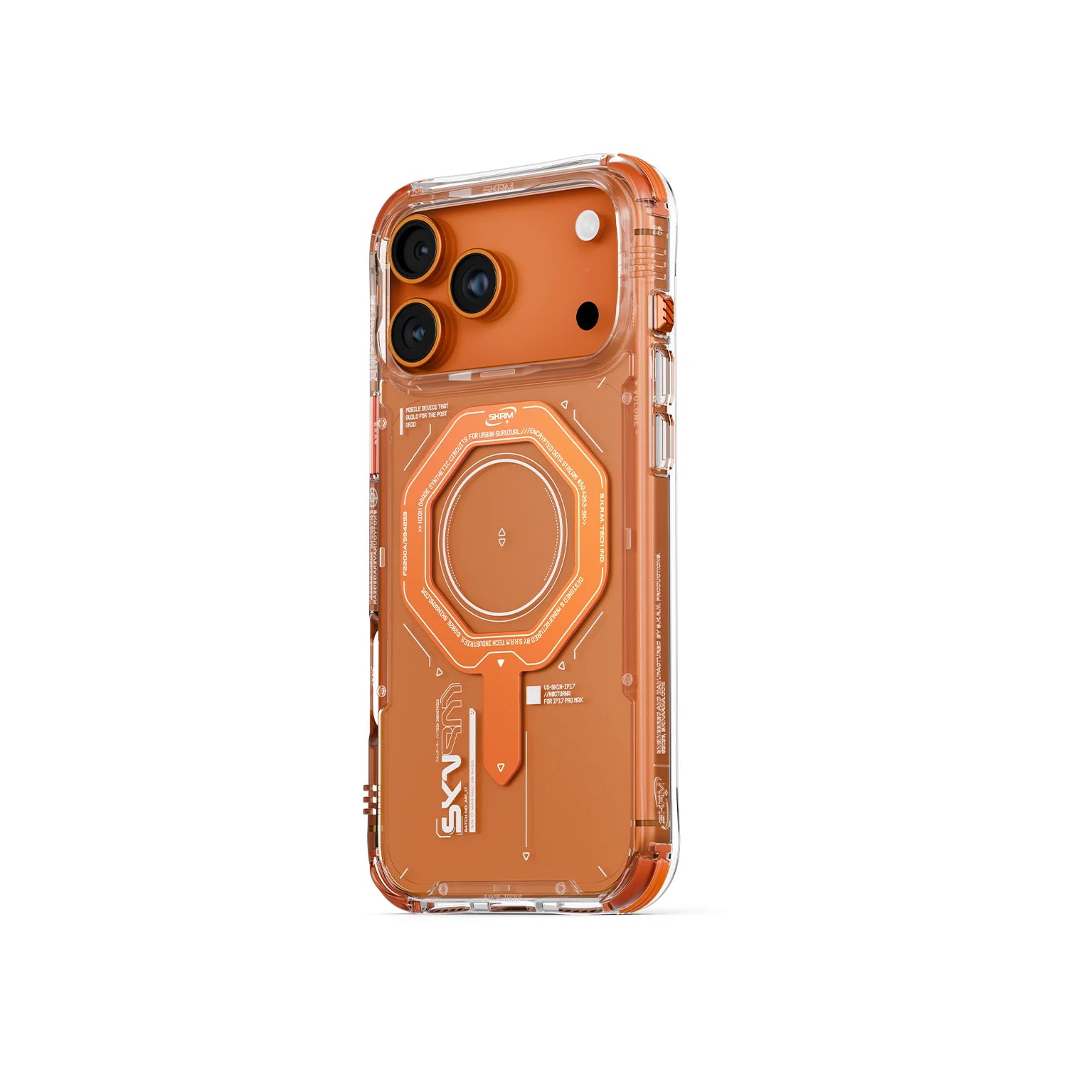 SKINARMA - iPhone 17 Pro 6.3 MagCharge Airbag Design Magma Case