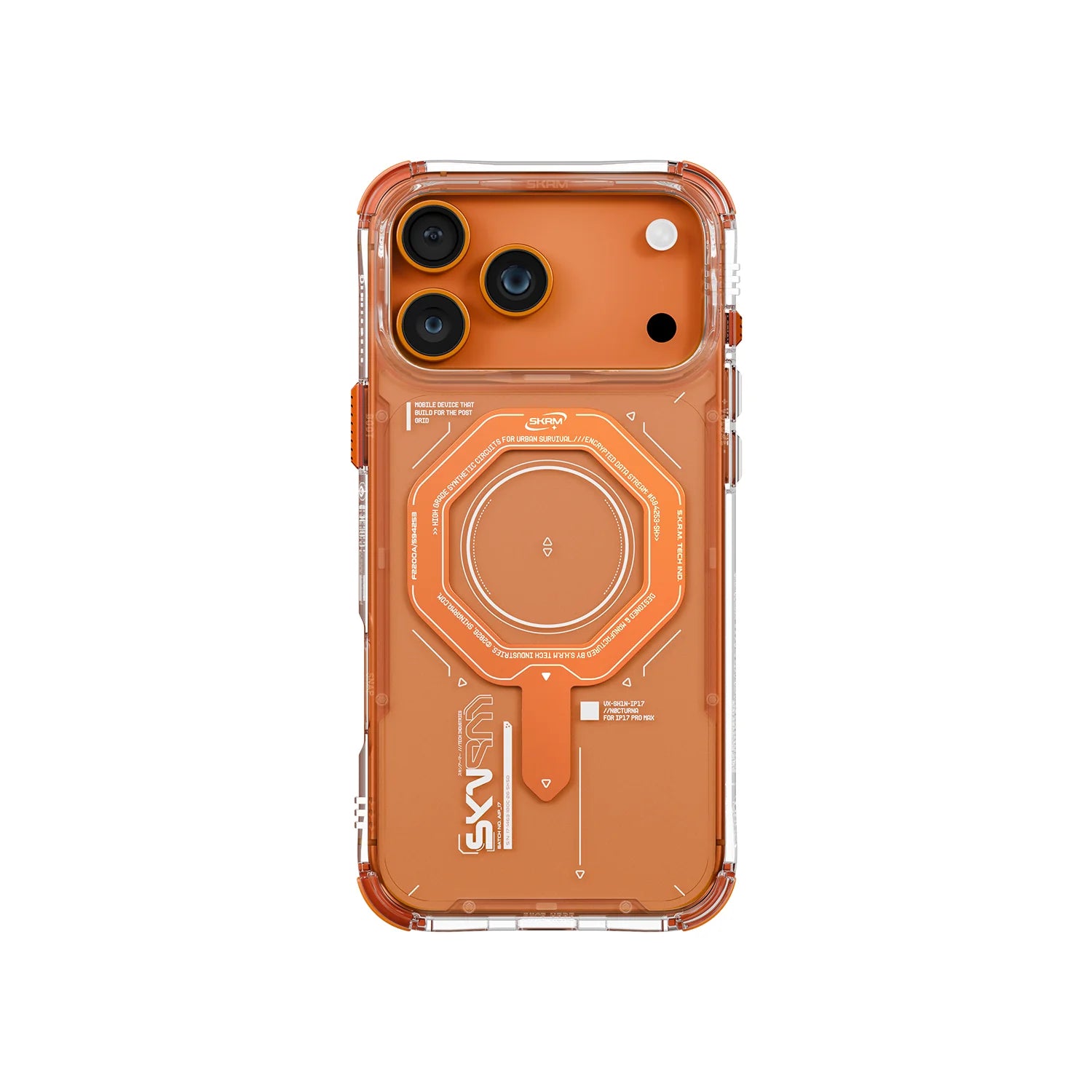 SKINARMA - iPhone 17 Pro 6.3 MagCharge Airbag Design Magma Case