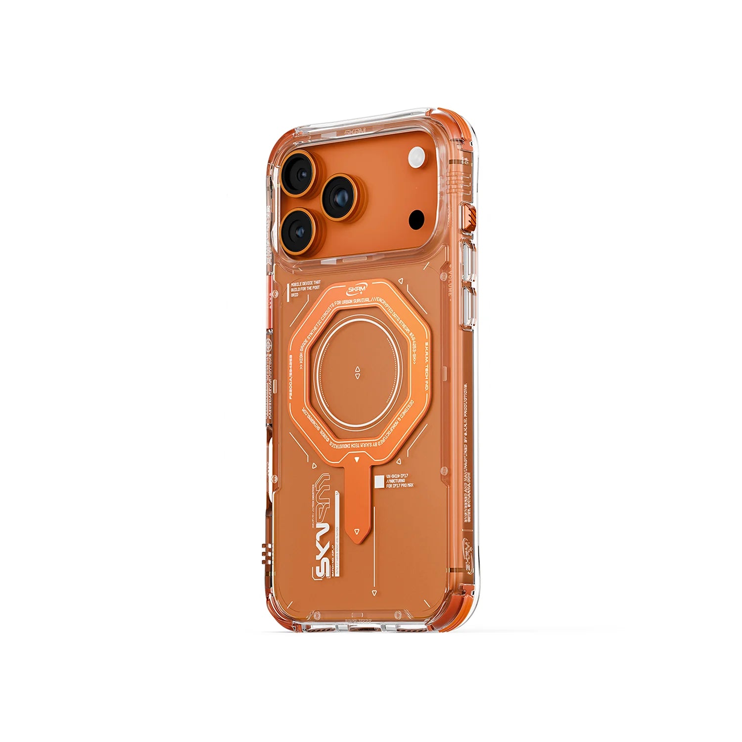 SKINARMA - iPhone 17 Pro Max 6.9 MagCharge Airbag Design Magma Case