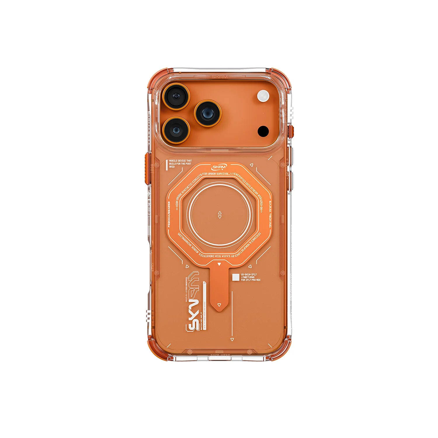 SKINARMA - iPhone 17 Pro Max 6.9 MagCharge Airbag Design Magma Case