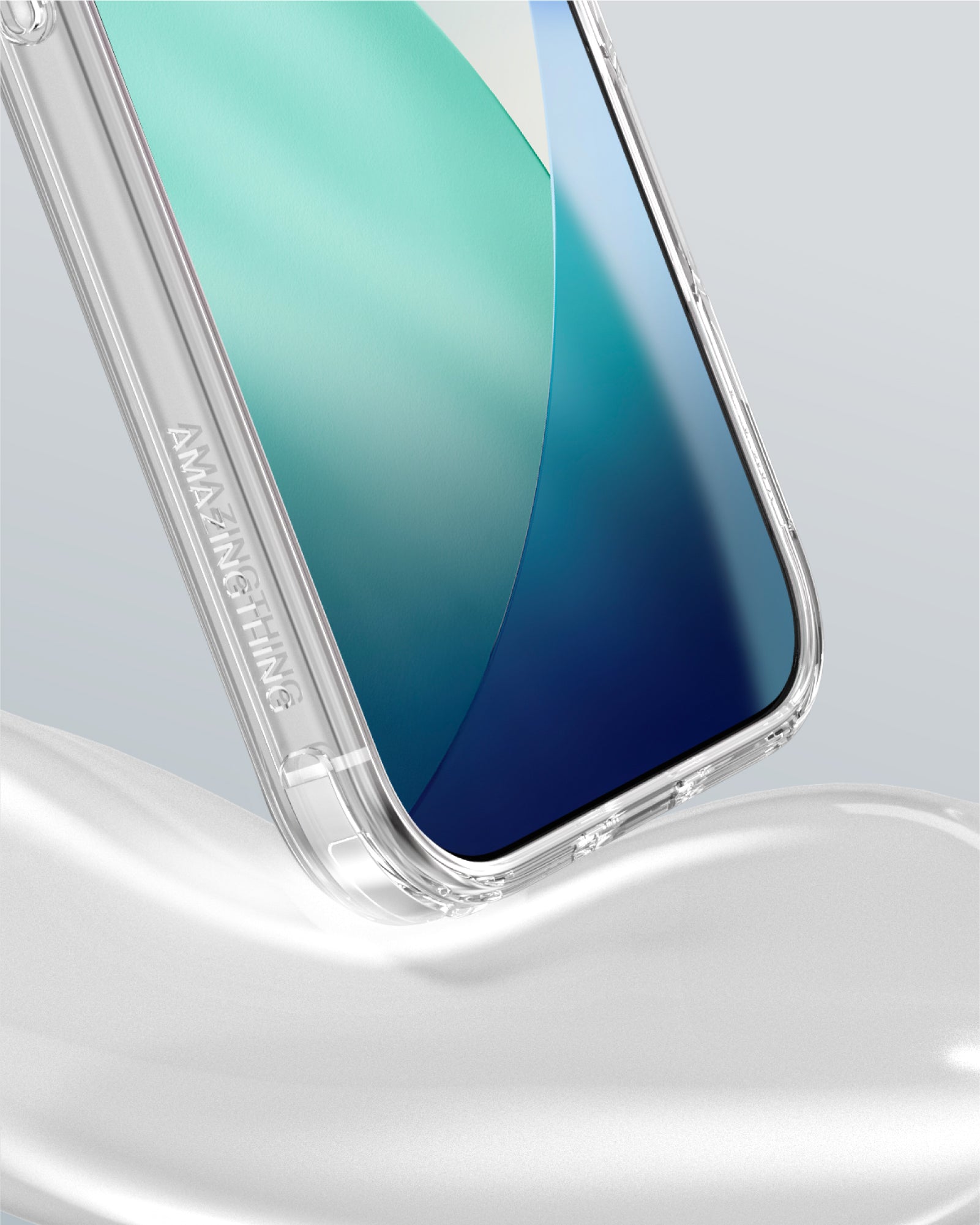 AMAZINGthing - iPhone 17 Pro 6.3 Minimal Drop Proof Case - Clear