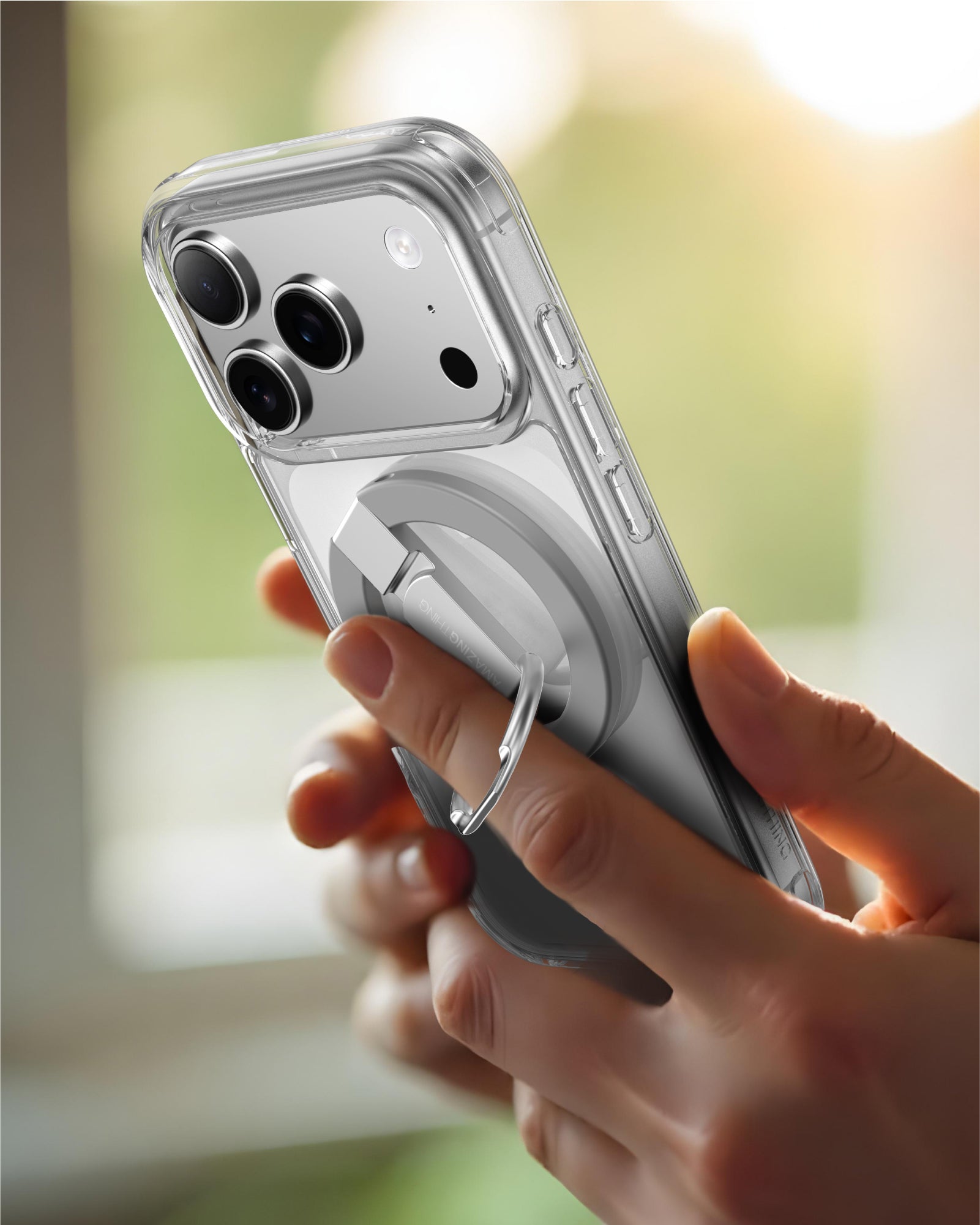 AMAZINGthing - iPhone 17 Pro 6.3 Minimal Drop Proof Case - Clear