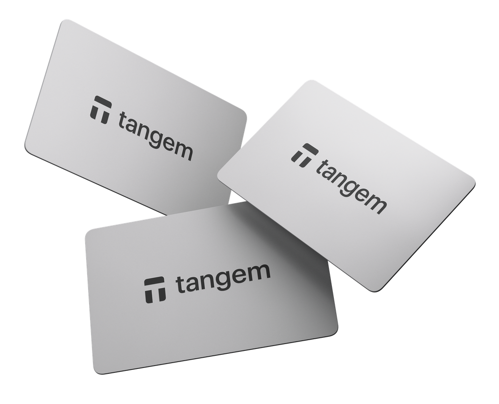 TANGEM CRYPTO HARDWARE WALLET 2.0 (PACK OF 3 CARDS)