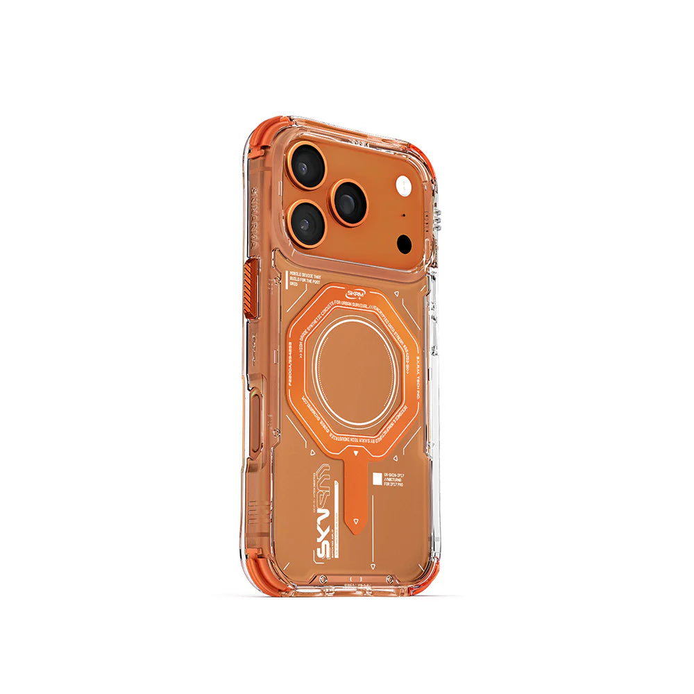 SKINARMA - iPhone 17 Pro Max 6.9 MagCharge Airbag Design Magma Case