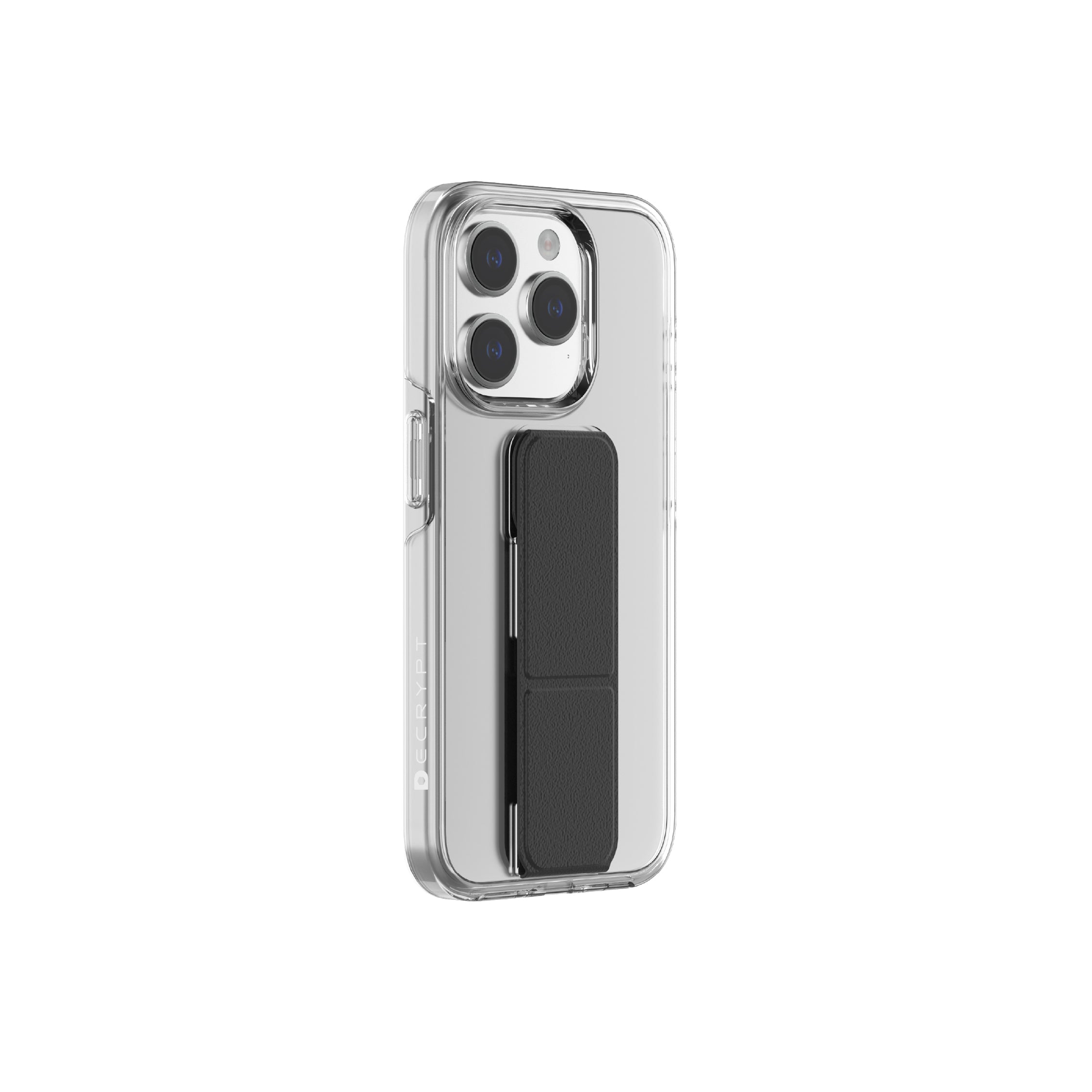 Decrypt iPhone 15 Pro Magnetic Grip Clear Case
