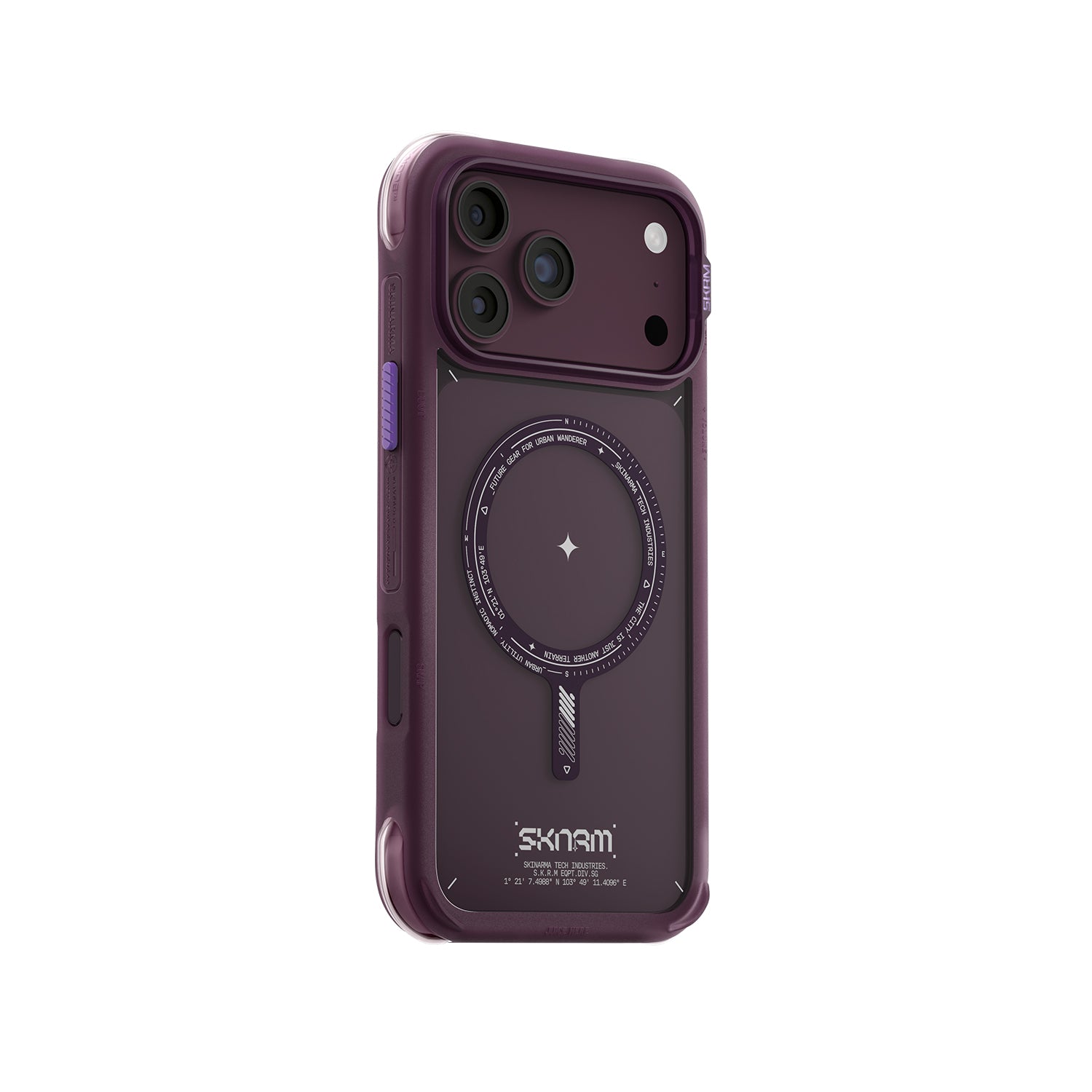 SKINARMA - Avion Case For IPhone 18 Pro Max Burgundy