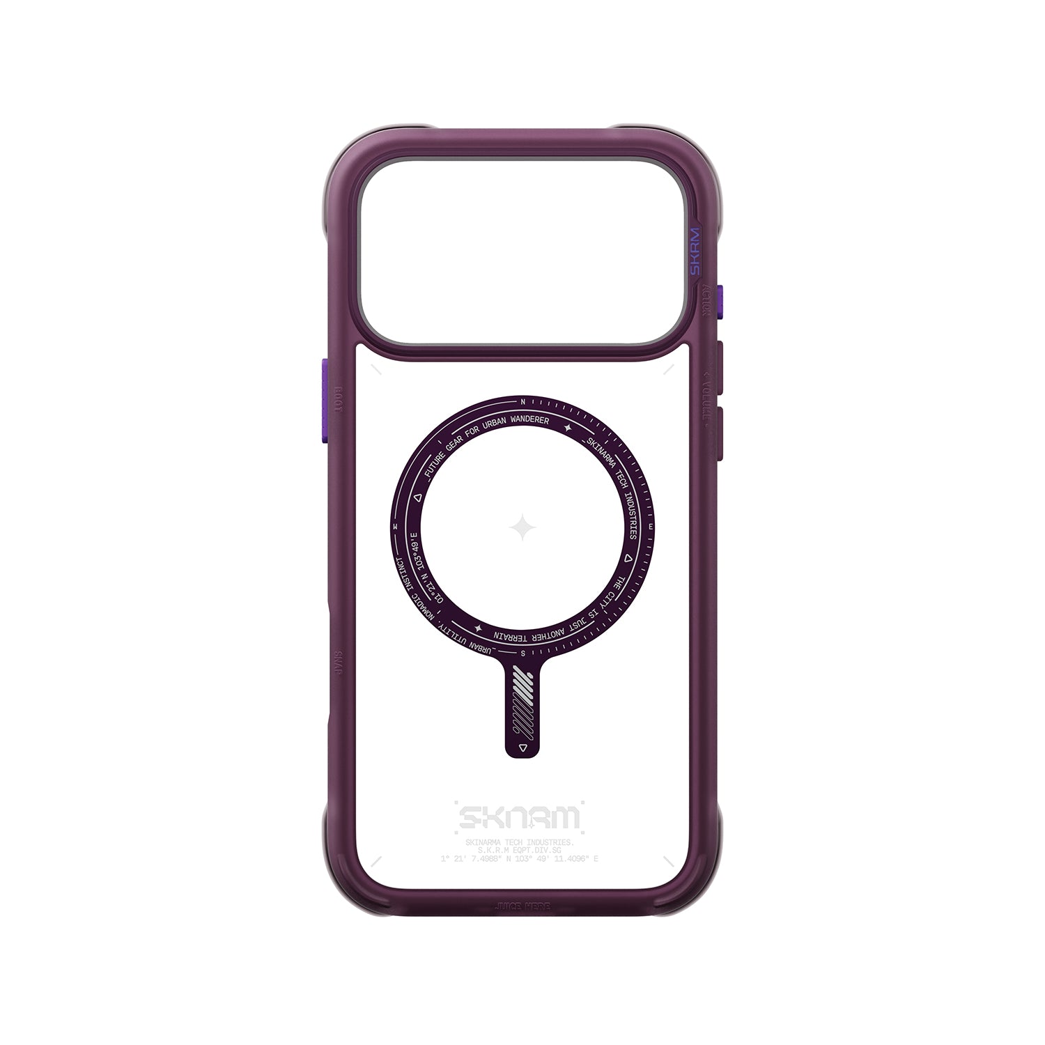 SKINARMA - Avion Case For IPhone 18 Pro Max Burgundy