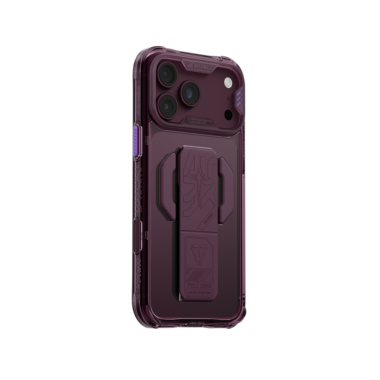 SKINARMA - Helio Ce Case For IPhone 18 Pro Max Burgundy