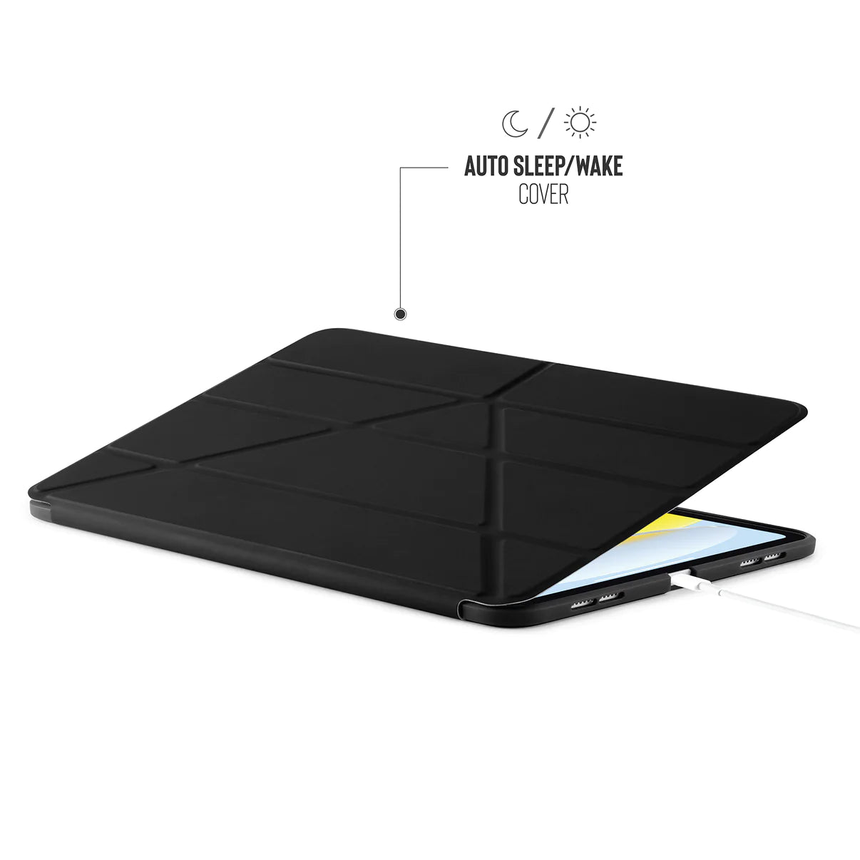 Pipetto iPad 10th Gen (2022) Origami Black