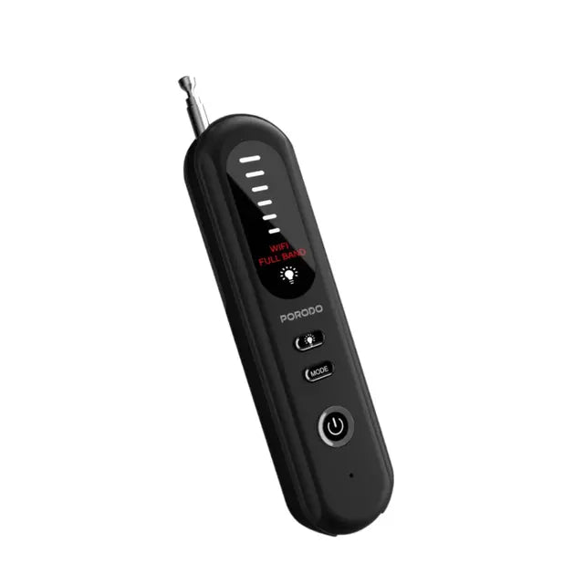 Porodo - All-In-1 Hidden Camera Detector With Built-In Antenna 300mah