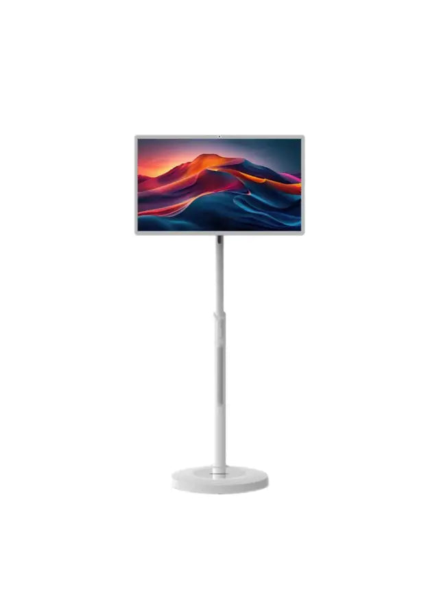 Powerology - 32" Touch Screen Monitor 6+128GB 15000mAh with Stand - White
