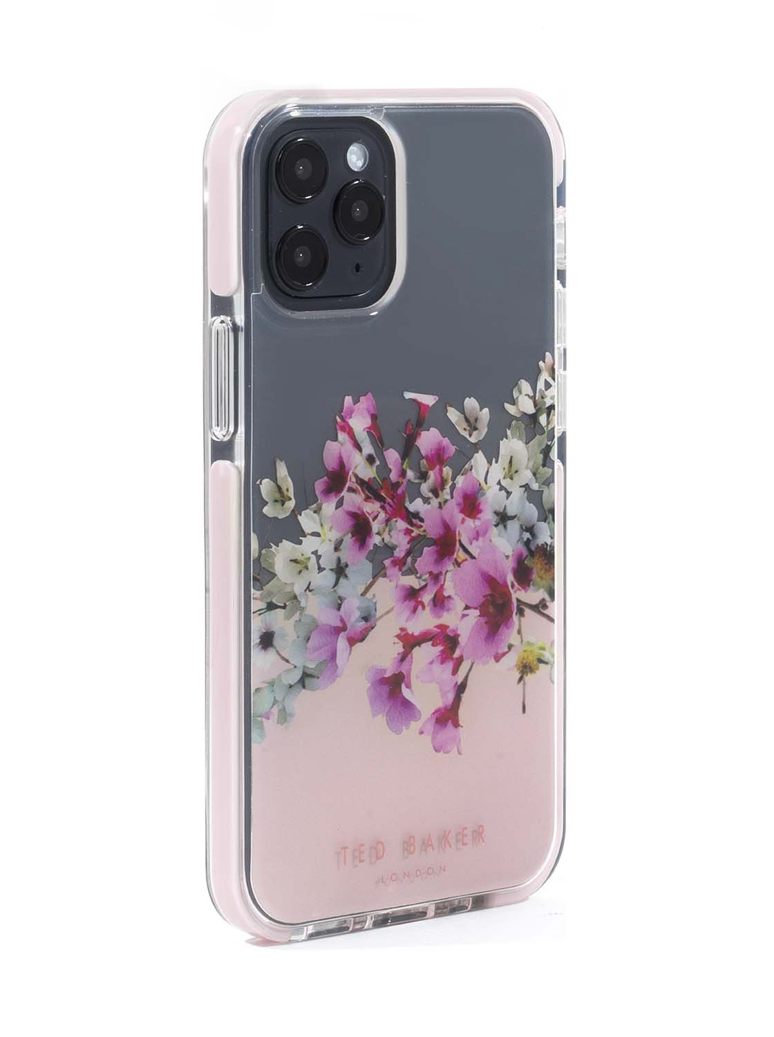 Ted Baker Anti-Shock Jasmine Clear Case for iPhone 12 Mini - TECH STREET