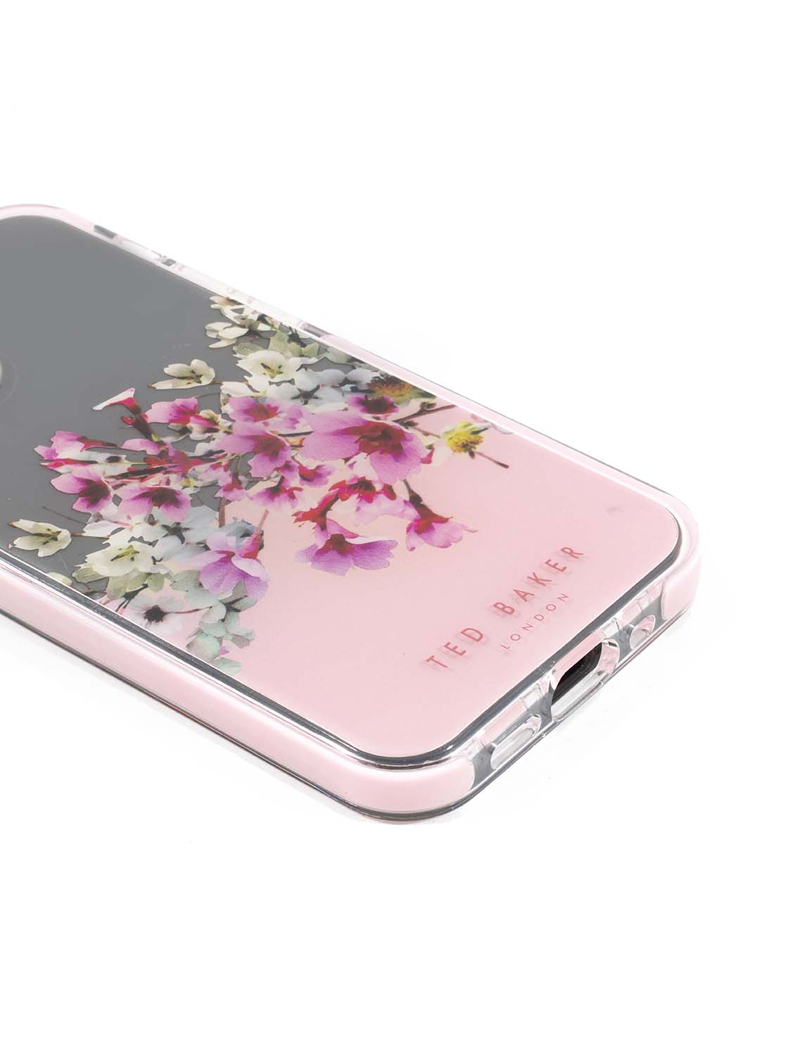 Ted Baker Anti-Shock Jasmine Clear Case for iPhone 12 Mini - TECH STREET