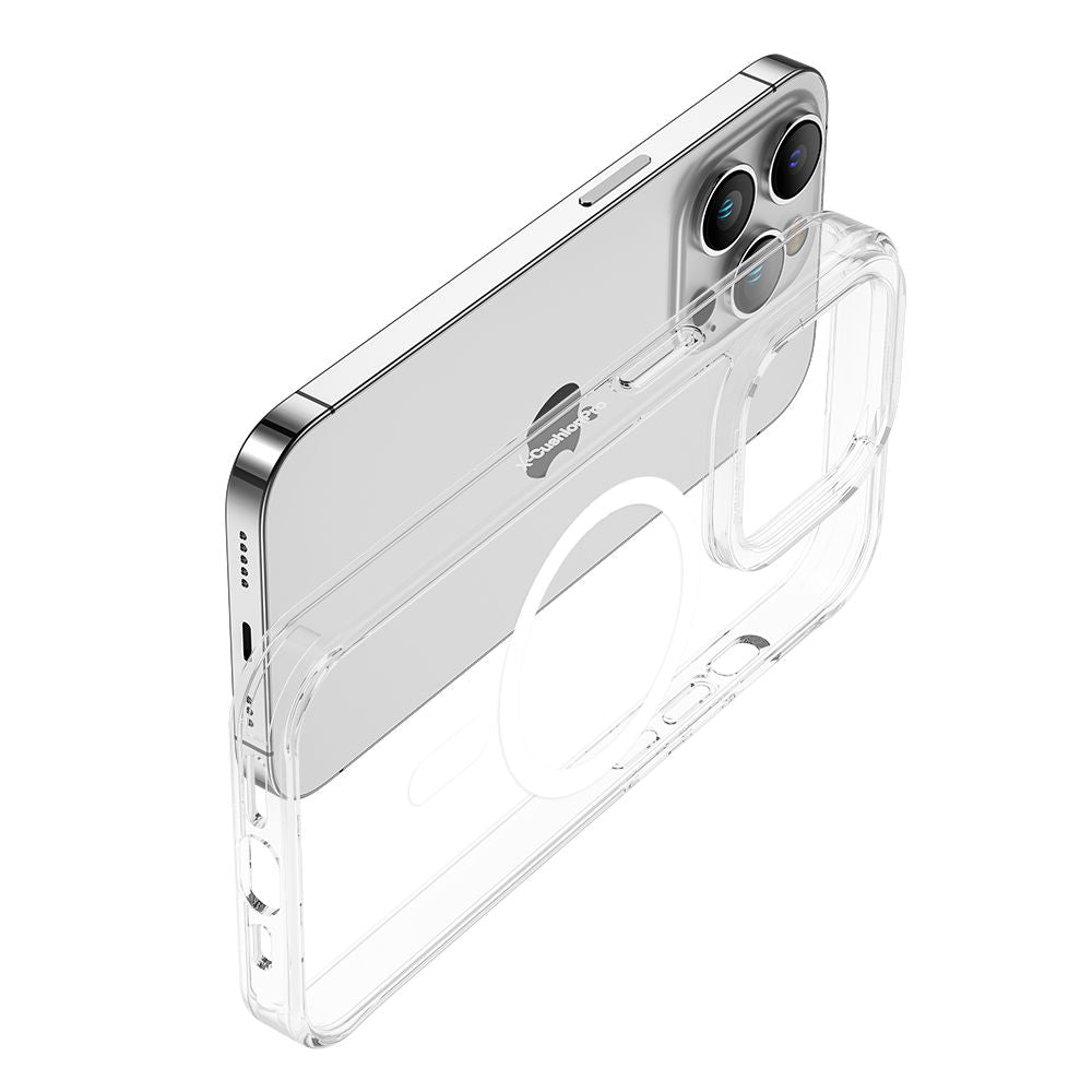 AMAZINGthing Minimal MagSafe Drop Proof Case for iPhone 14 6.7 Pro Max - Clear