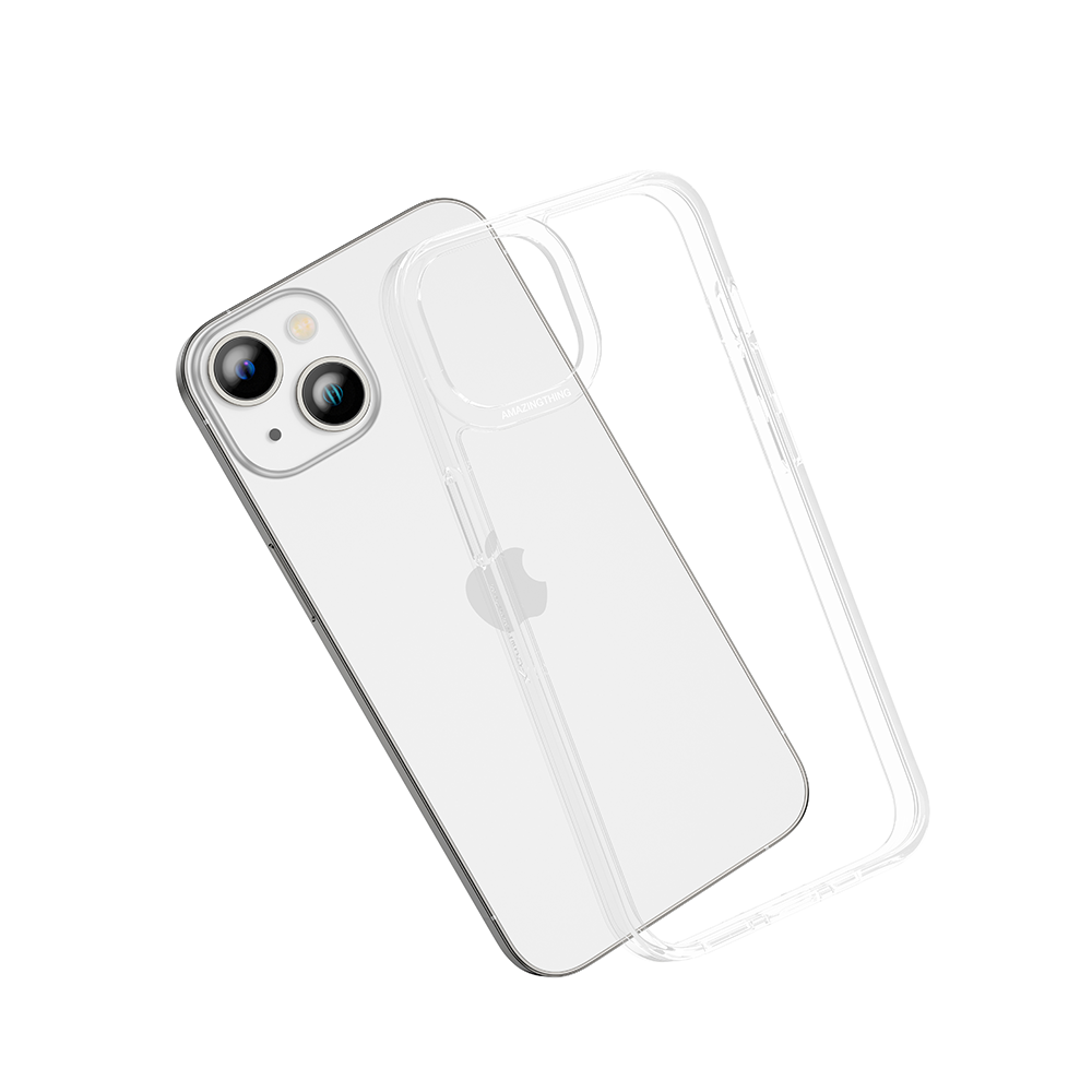 AMAZINGthing Minimal Drop Proof Case for iPhone 14 6.7 Plus - Clear