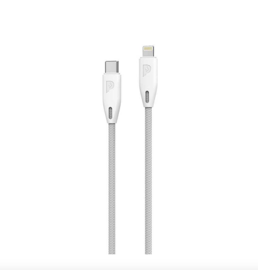 Powerology Braided USB-C to Lightning Cable 1.2M