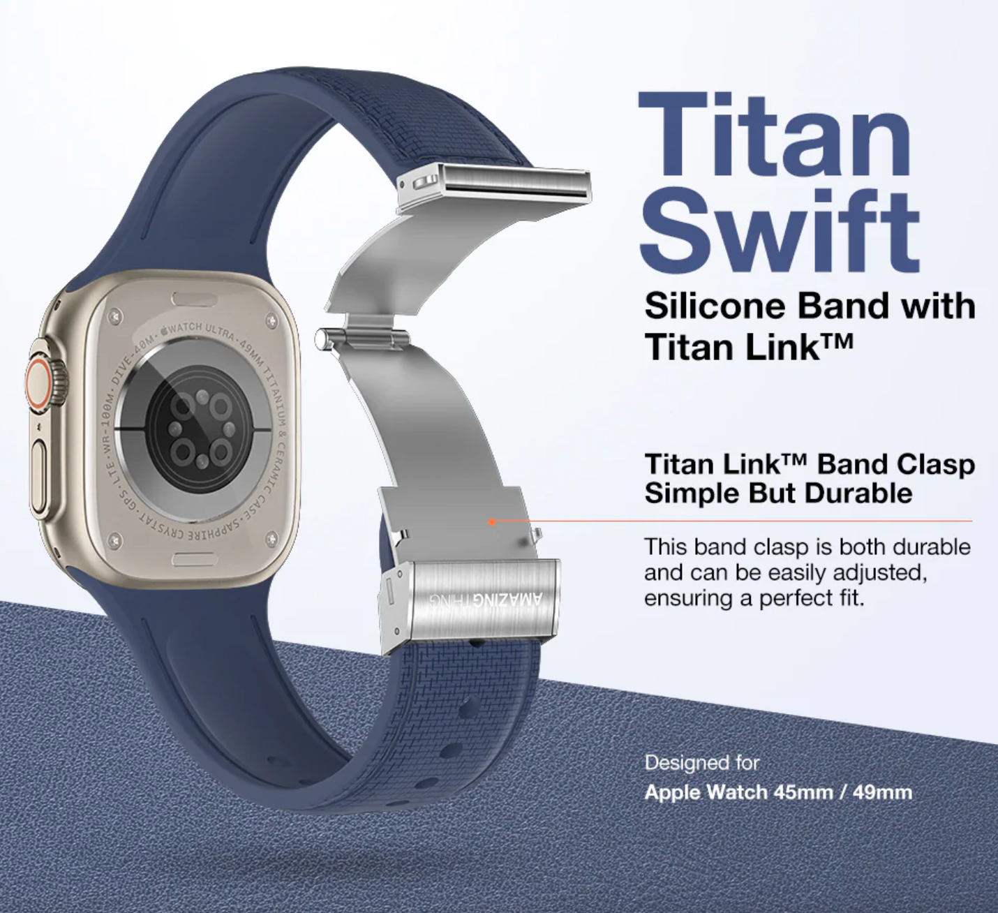 AT TITAN SWIFT BAND FOR APPLE WATCH