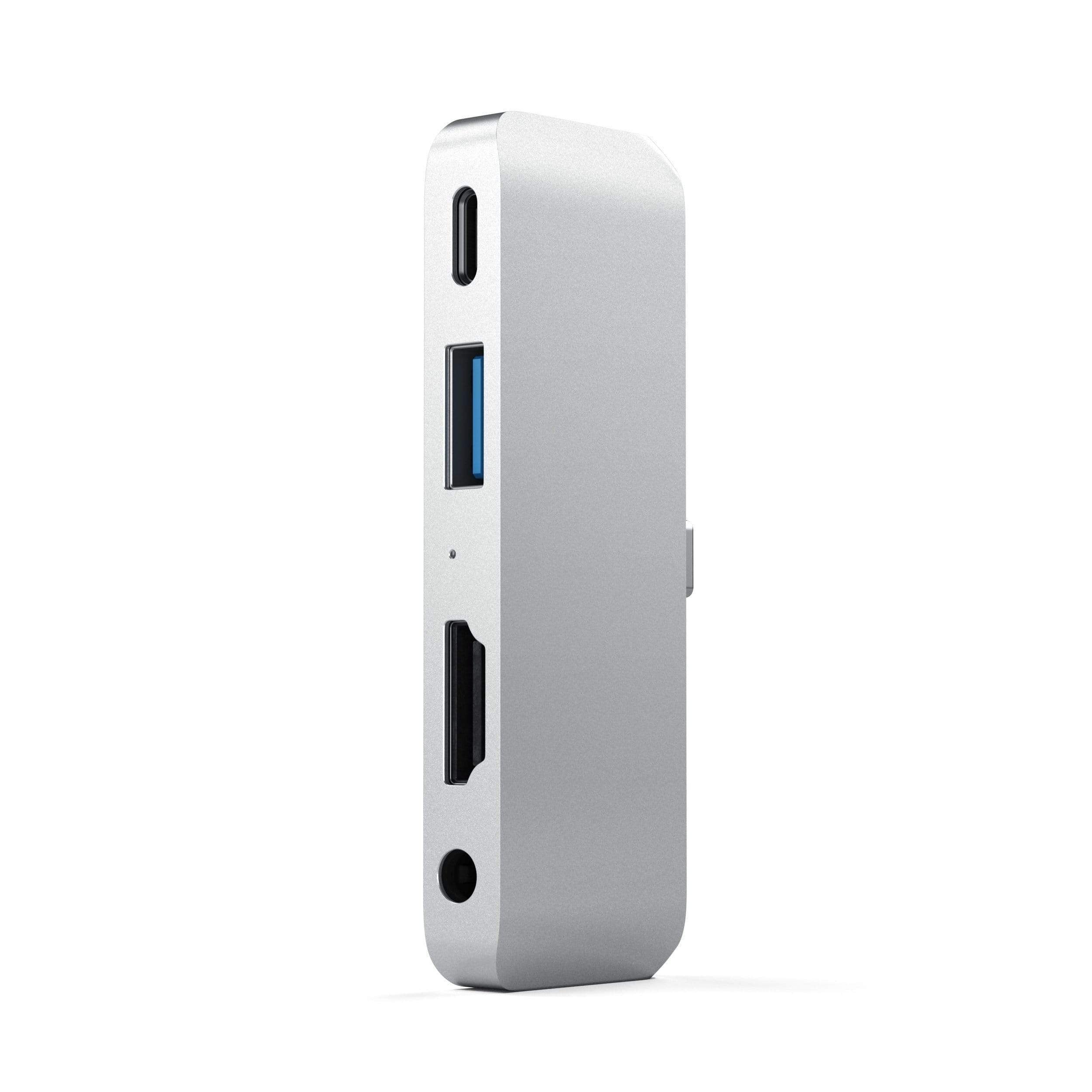 Satechi Hub Type-C Mobile Pro for IPad and Type-C Smartphones or Tablets - Silver - TECH STREET
