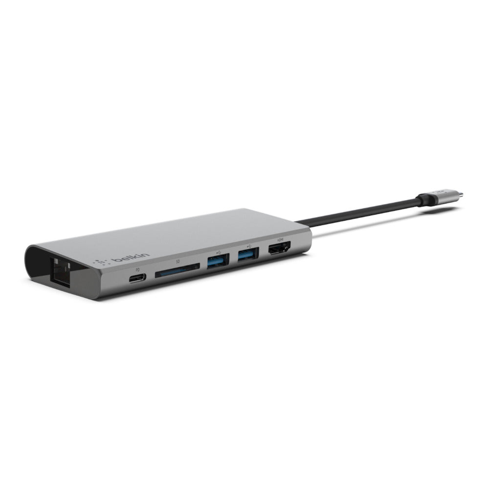 Belkin Multimedia Hub USB-C to Power - Space Gray - Tech Street