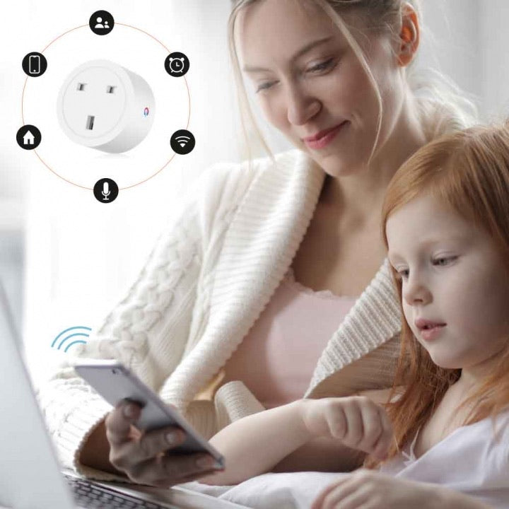 Porodo Lifestyle Smart WiFi Plug 16A - TECH STREET
